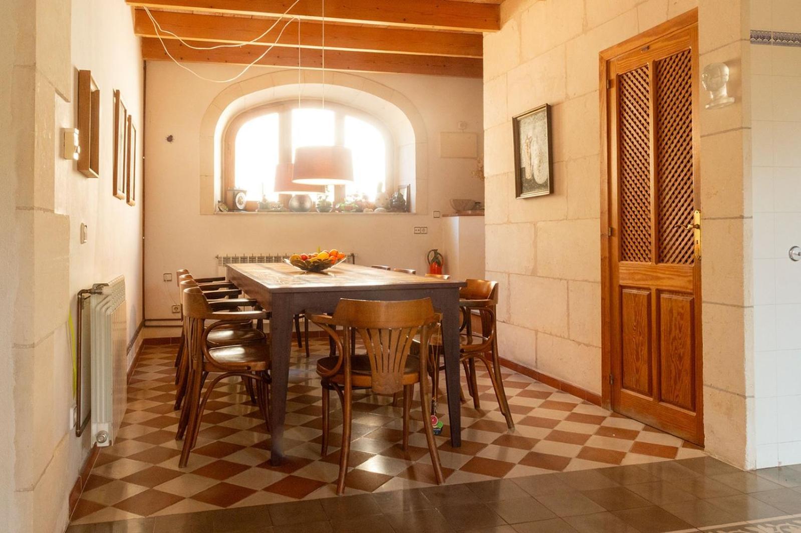 Lujosa Casa Mallorquina Restaurada Ses Salines  Dış mekan fotoğraf